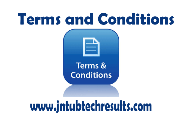 Terms and Conditions