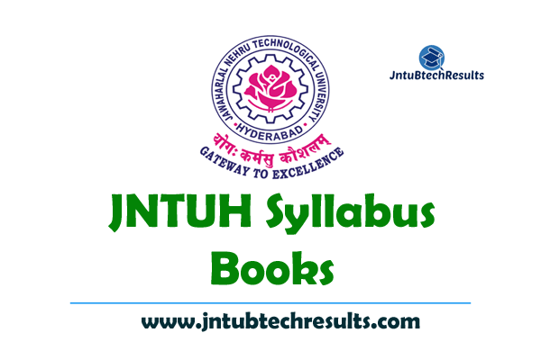 JNTUH Syllabus Books