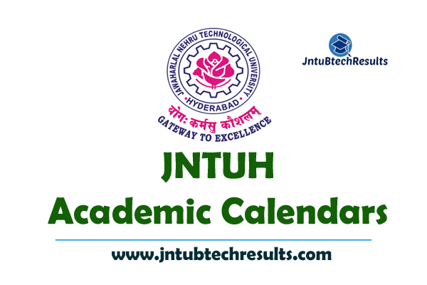 JNTUH Academic Calendars 2023